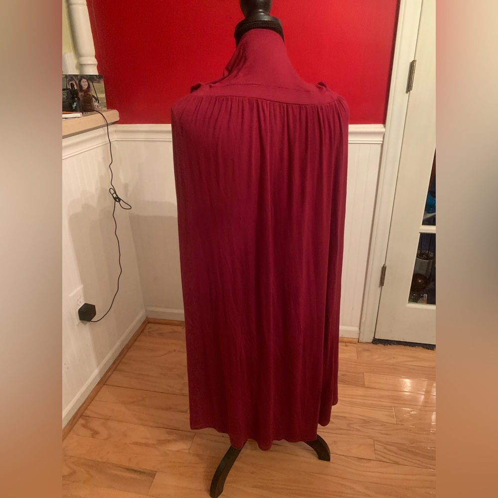 Charlotte Russe maxi skirt with wide waist. Size M